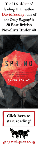 Graywolf Press: Spring by David Szalay