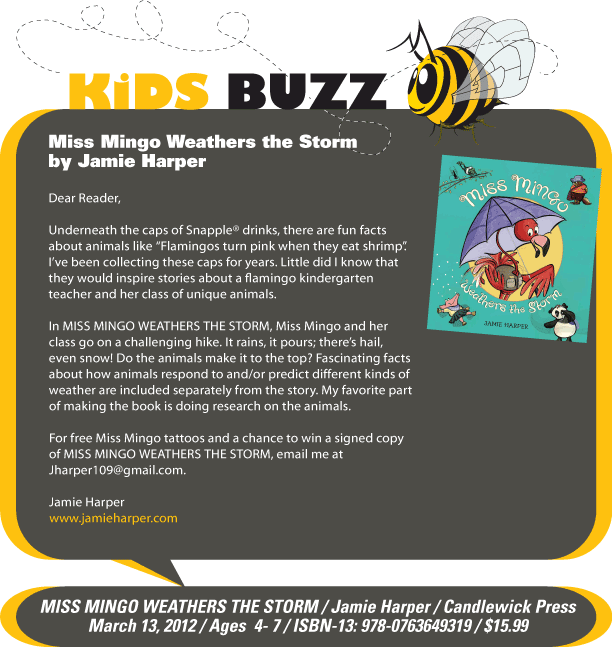 KidsBuzz for the week of 1.30.12: Miss Mingo Weathers the Storm by Jamie Harper