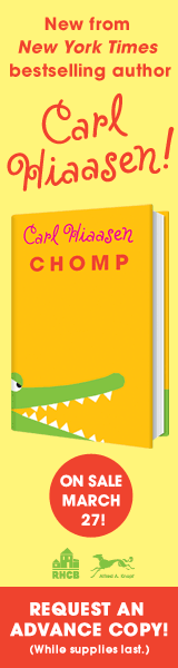 Alfred A. Knopf Books for Young Readers: Chomp by Carl Hiaasen