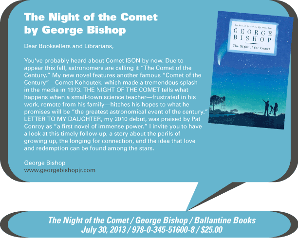 AuthorBuzz: The Night of the Comet by George Bishop