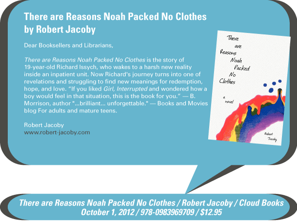 AuthorBuzz: There are Reasons Noah Packed No Clothes by Robert Jacoby