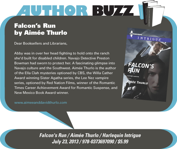 AuthorBuzz: Falcon's Run by Aimee Thurlo