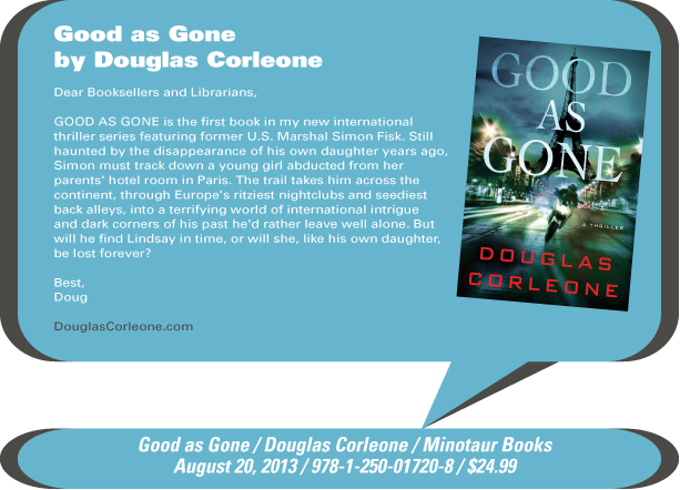 AuthorBuzz: Good as Gone by Douglas Corleone