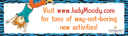 Candlewick Press: Download a brand-new Judy Moody Day activity kit!