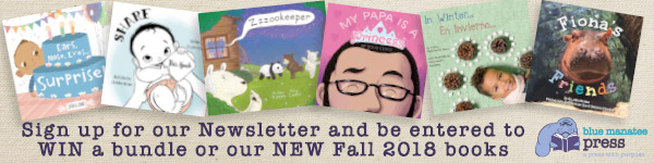 Blue Manatee Press: Sign up for our Newsletter and be entered to WIN a bundle of our NEW Fall 2018 books