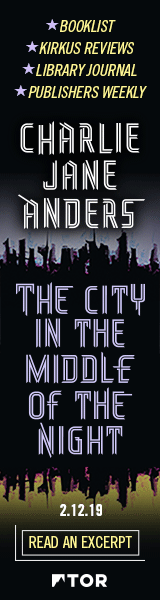 Tor Books: The City in the Middle of the Night by Charlie Jane Anders