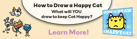 Hippo Park: How to Draw a Happy Cat by Ethan T. Berlin, illustrated by Jimbo Matison