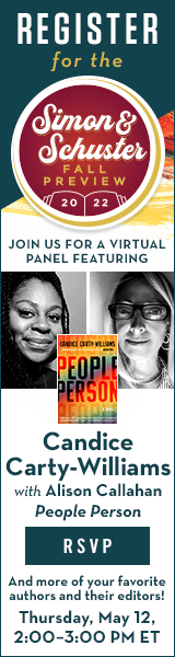 Simon & Schuster Fall Preview: Join us for a virtual panel featuring: Candice Carty-Williams; Michael Frank