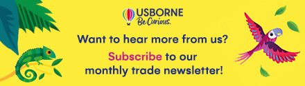 Usborne Books: Subscribe to our monthly trade newsletter!