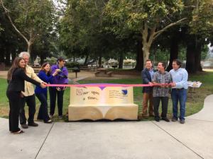 Bookshop Santa Cruz Unveils Its First Artful Reading Bench