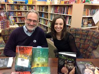 Michael Hermann, owner of Gibson's, with Lissa Warren.