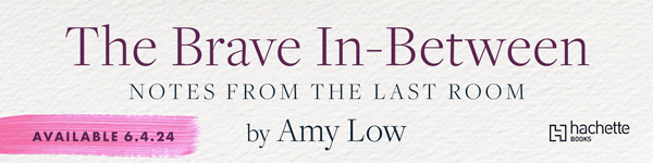 Hachette Books: The Brave In-Between: Notes from the Last Room by Amy Low