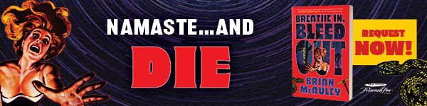 Poisoned Pen Press: Breathe In, Bleed Out by Brian McAuley