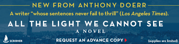 Scribner: All The Light We Cannot See by Anthony Doerr