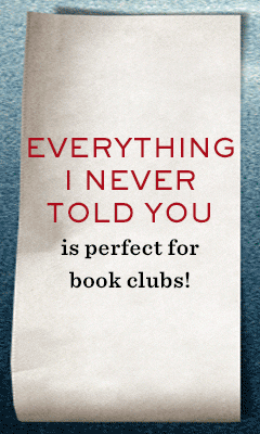 The Penguin Press: Everything I Never Told You by Celeste Ng