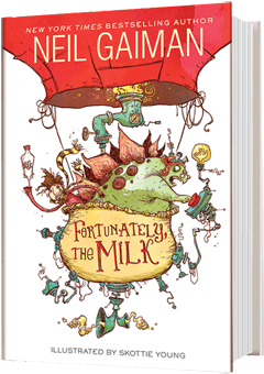 HarperCollins: Fortunately, the Milk by Neil Gaiman