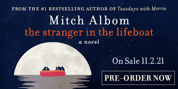 Harper: The Stranger in the Lifeboat by Mitch Albom - Pre-order now!