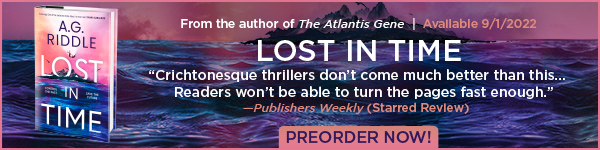 Head of Zeus: Lost in Time by A.G. Riddle - Pre-order now!