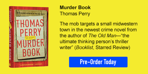 Mysterious Press: Murder Book BY Thomas Perry - Pre-order now!