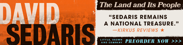 Little, Brown and Company: The Land and Its People: Essays by David Sedaris - Pre-order now!