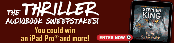 Simon & Schuster Audio: The Thriller Audiobook Sweepstakes - Enter Now!