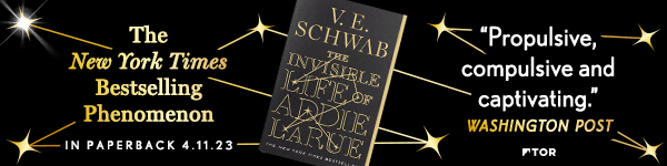 Tor Books: The Invisible Life of Addie Larue by V.E. Schwab
