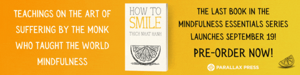 Parallax Press: How to Smile (Mindfulness Essentials) by Thich Nhat Hanh, illustrated by Jason Deantonis