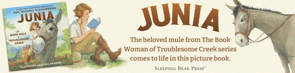 Sleeping Bear Press: Junia, the Book Mule of Troublesome Creek by Kim Michele Richardson, illustrated by David C. Gardner