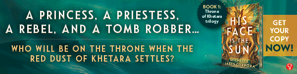 Sourcebooks Fire: His Face Is the Sun (Throne of Khetara) by Michelle  Jabès Corpora