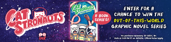  Little, Brown Ink: Catstronauts: Module Mayhem (Catstronauts #8) by Drew Brockington