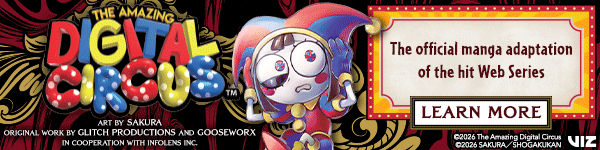 Viz Media: The Amazing Digital Circus, Vol. 1 by Glitch Productions and Gooseworx, art by Sakura