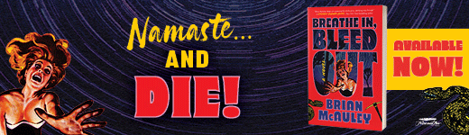 Poisoned Pen Press: Breathe In, Bleed Out by Brian McAuley