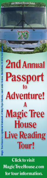 2nd Annual Passport to Adventure! A Magic Tree House Live Reading Tour!