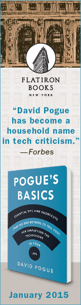 Flatiron Books: Pogue's Basics by David Pogue