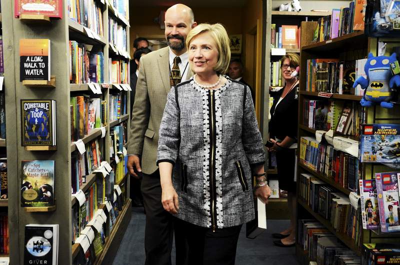 Chris Morrow and Hillary Clinton,  by Erica_Miller_@togianphotoginton .jpg