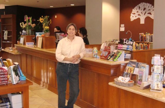 Luann Stauss at Laurel Book Store