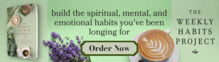 Zondervan: The Weekly Habits Project: A Challenge to Journal, Reflect, and Make Tiny Changes for Big Results by Zondervan