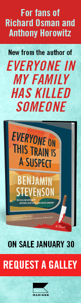 Mariner Books: Everyone on This Train Is a Suspect by Benjamin Stevenson