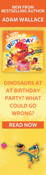 Thomas Nelson: A Very Dinosaur Birthday by Adam Wallace, illustrated by Christopher Nielsen