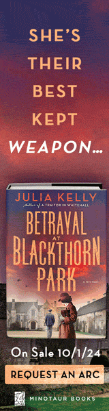 Minotaur Books: Betrayal at Blackthorn Park: A Mystery (Evelyne Redfern #2) by Julia Kelly