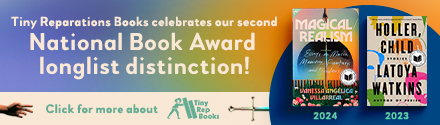 Dutton: Tiny Reparations Books celebrates our second National Book Award longlist distinction!