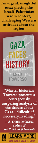 Other Press: Gaza Faces History by Enzo Traverso, Translated by Willard Wood