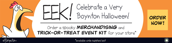 Simon & Schuster Children's: Sign up to receive a special Boynton Bookworks Merchandising & Trick-or-Treat Kit!