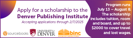 BINC: Apply for a scholarship to the Denver Publishing Institute!