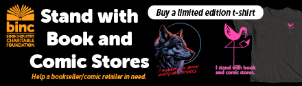 BINC: Stand with Book and Comic Stores--Buy a limited edition t-shirt!