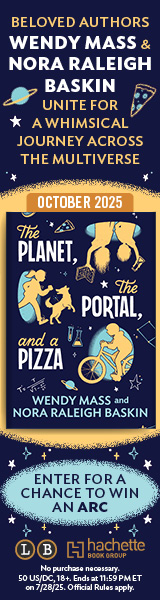 Little, Brown Books for Young Readers: The Planet, the Portal, and a Pizza  by Wendy Mass and Nora Raleigh Baskin