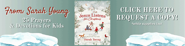 Thomas Nelson: Jesus Listens for Christmas: 25 Prayers and Devotions for Kids by Sarah Young