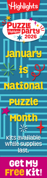 Highlights Press: January is National Puzzle Month. Get My Free Kit!