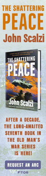 Tor Books:  The Shattering Peace (Old Man's War #7) by John Scalzi