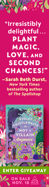 Ace Books: Violet Thistlewaite Is Not a Villain Anymore by Emily Krempholtz